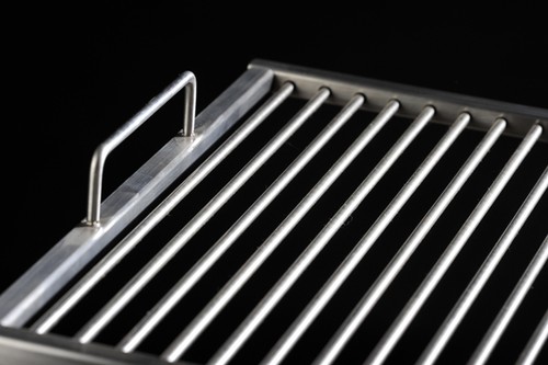 Edelstahl grillrost - >>,