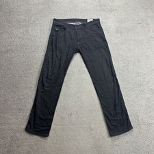 DIESEL Herren Jeans DARRON Hose W33 L32 Regular Tapered Stretch 30910 Blau Denim