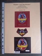 Bieretiketten, ST, Dessau-Roßlau, Brauhaus Zum Alten Dessauer