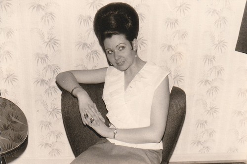 Vintage foto schöne frau - foto,