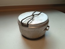 DDR Alu Camping Topf Outdoor Essenbehälter Geschirr 1L