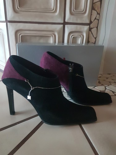 Exquisiter wildleder stiletto - wildleder,