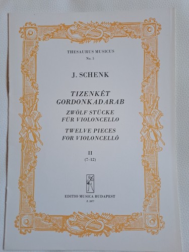 Noten cello schenk - noten,, 12