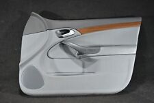 Saab 9-3 Limo. Türverkleidung vorne rechts Leder grau Türpappe