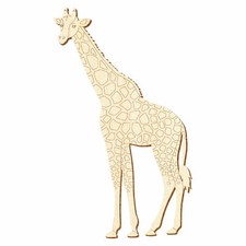 Holz Giraffe V3 - Deko Basteln