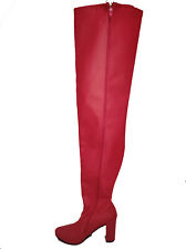 Crotch Kunstleder rot, Gr. 40