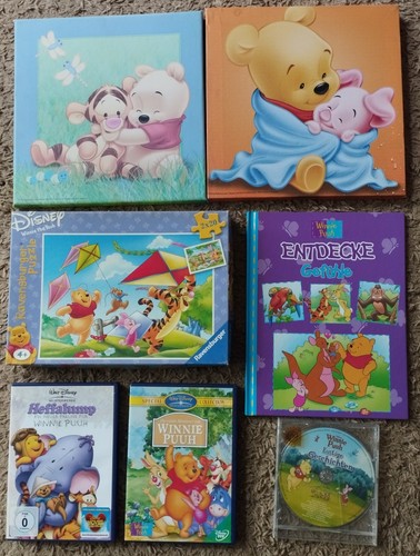 Winnie puuh paket - puzzle, dvd
