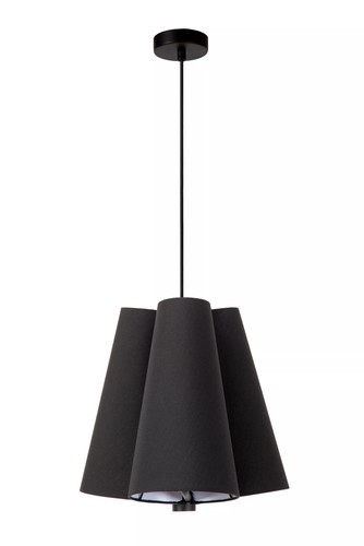 Pendelleuchte stoff schwarz - stoff,