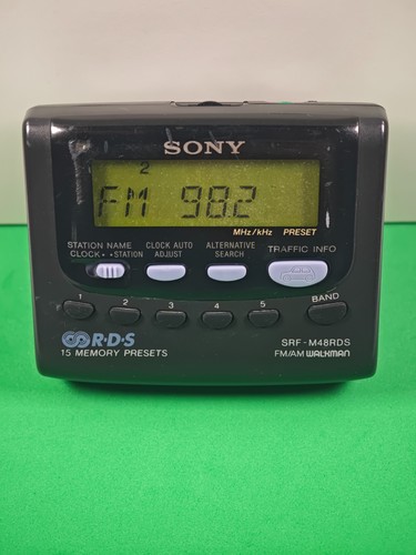 Sony walkman srf m48rds radio - walkman, srf-m48rds
