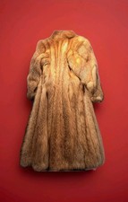 Traumhafter kanadischer Rotfuchs Pelzmantel pelz 