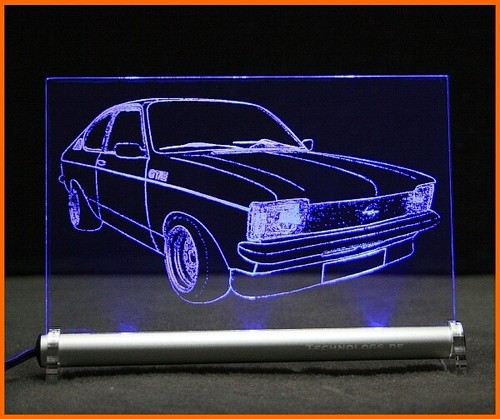 Led leuchtschild graviert ist - graviert,