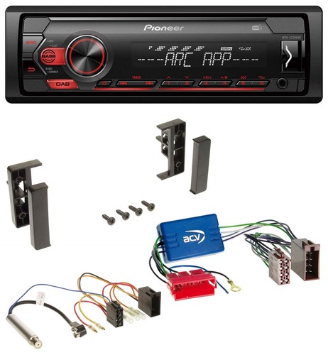Pioneer dab 1din mp3 aux - 1din,