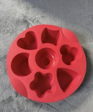 Tupperware Silikonform rot mit