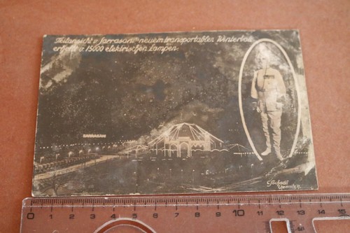 Tolle alte fotokarte zirkus - alte,