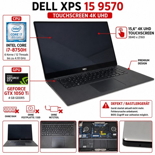 Dell xps 9570 4k - 💻,