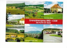 S783 AK Furth im Wald Grenzübergang BRD- CSSR Mehrbildkarte gelaufen 1978