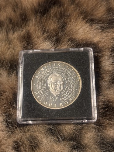 Helmut kohl gedenkmedaille - helmut, –