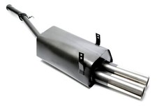 Sportauspuff 2x76mm für BMW