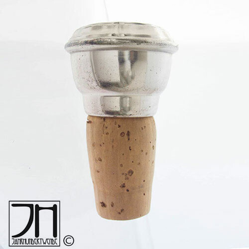 Wmf art deco silber zierkorken - art,