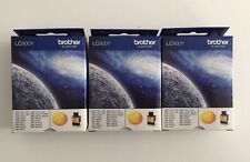 3x Original Brother LC900 LC900Y lc900 gelb yellow mfc-215c mfc-210c mfc-410cn