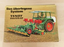 FENDT Geräteträger GT 255 / 275 Schlepper Original 1978