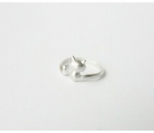 Ring Katze Sterling Silber 925
