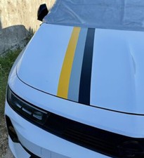 3er Set Opel Performance Motorhauben Aufkleber Streifen für alle Opel Modelle