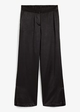 Neu Satin-Palazzohose mit