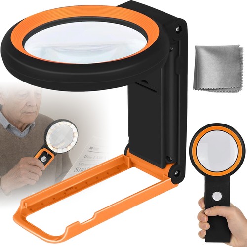 30x 10x lupe mit - lupe, licht