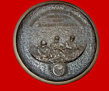 DDR Bronzeteller Kampfgruppen