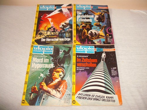 Utopia zukunftsroman - 4x,