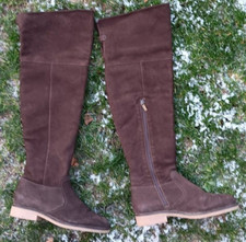 Riccardo Cartillone   Toller Wildlederstiefel Stiefel  braun Größe 41  gefüttert