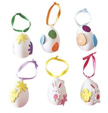 25 Gänseeier weiß leere ausgeblasene Natur Deko Eier Ostereier Dekoeier Osterdek