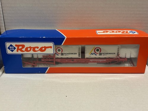 Roco containertragwagen - roco,