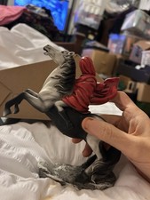 Resin pferd und reiter figur - reiter,