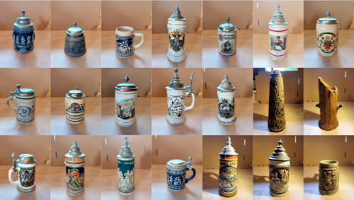 Bierkrüge sammlung - bierkrüge,