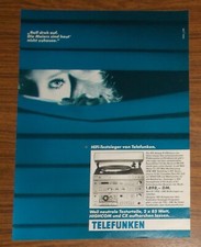 Seltene Werbung vintage TELEFUNKEN R 200 HiFi Anlage Testsieger 1983