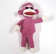 Ty Carletto Socken Beanie Babies Affe Ape Pink 9 " Plüsch BC972
