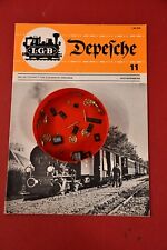 LGB Lehmann unterschiedliche Ersatzteile und LGB Depesche 11