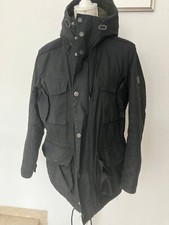 Barbour Mantel mit Kapuze Wintermantel Herren S schwarz top Zustand 