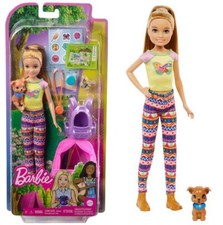 Barbie stacie doll camping set - doll,