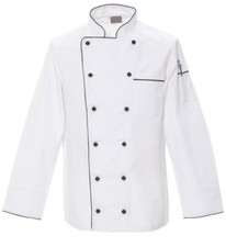 Kochjacke weiß raspel - kochjacke,
