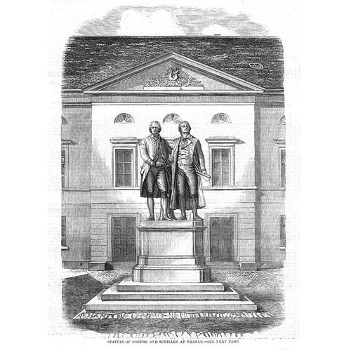Deutschland statuen von goethe - deutschland,