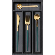 Besteckkasten Holz, Besteck