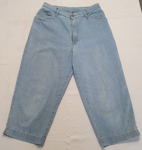 Damenhose jeans dreiviertel - damenhose,