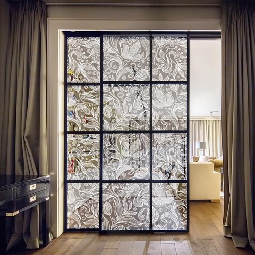 Klebefolie für glas rosen - für,
