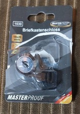 Briefkastenschloß Schrank Spint Schloss 18 x 20 mm Hebel Zylinder Möbel Schloß