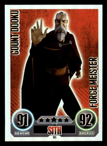Count dooku force attax star - count,