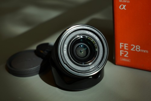 Sony 28mm fe - sony, f/2.0