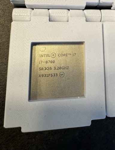 Intel core 8700 - i7-8700, 6x